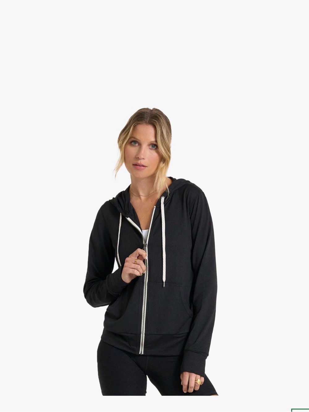 Vuori Charcoal Gray Halo Performance Hoodie 2.0, size Small